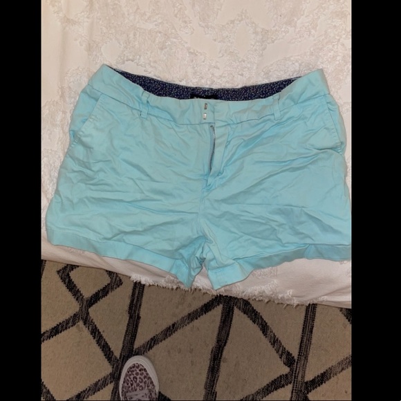 Blue mini shorts - Picture 1 of 5